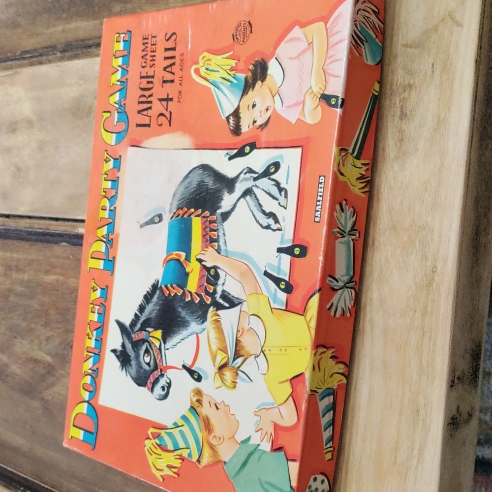 Donkey Party Game with extra tails.